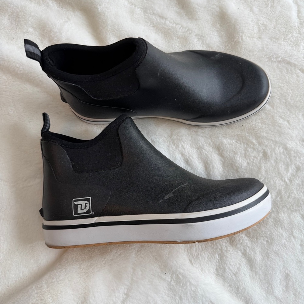 Trudave Ankle Waterproof Rubber Deck Boots Men’s Size 10